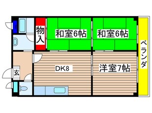 シャトー嵐望Ⅰの物件間取画像